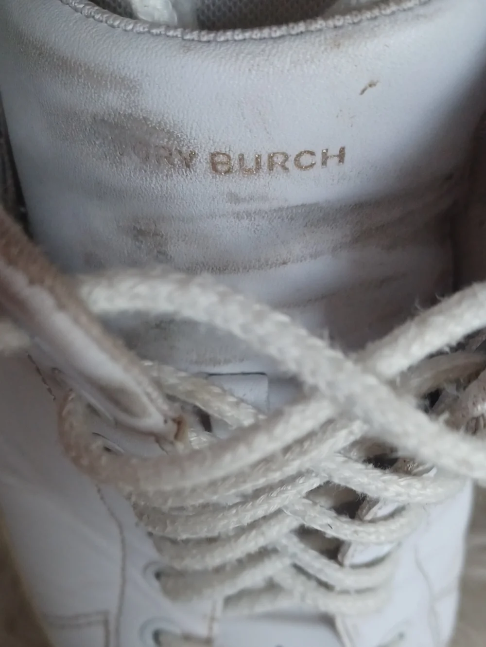 Tory Burch Leather Sneakers